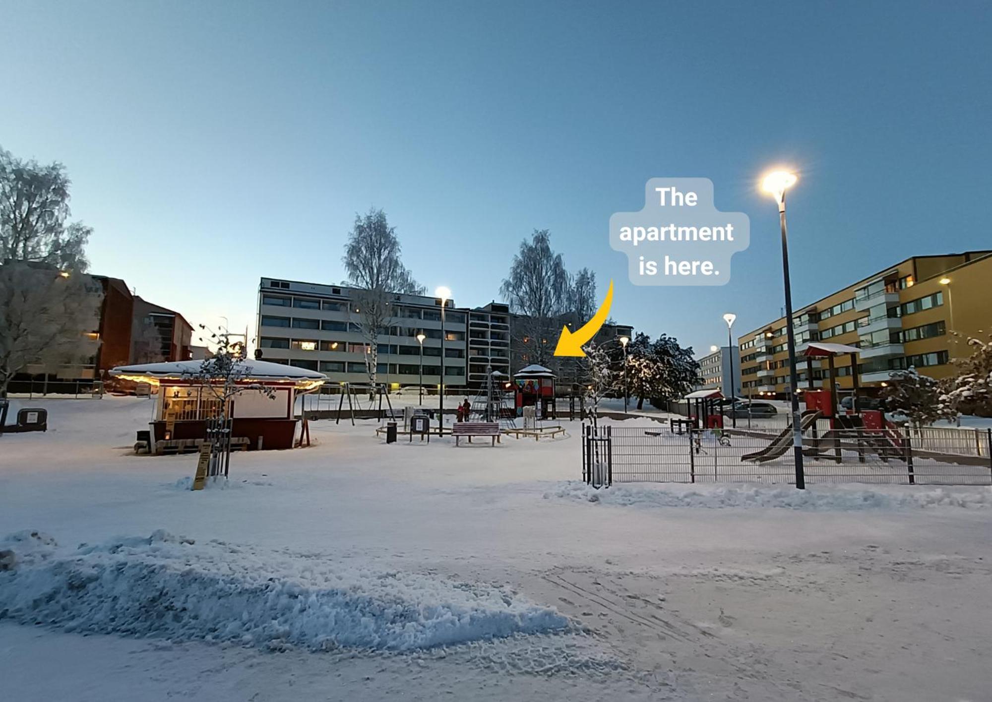 Big 88M2 Apartment In The Center Rovaniemi Dış mekan fotoğraf